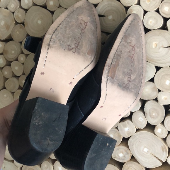 splendid Carla buckle booties black 7.5 - Picture 5 of 5